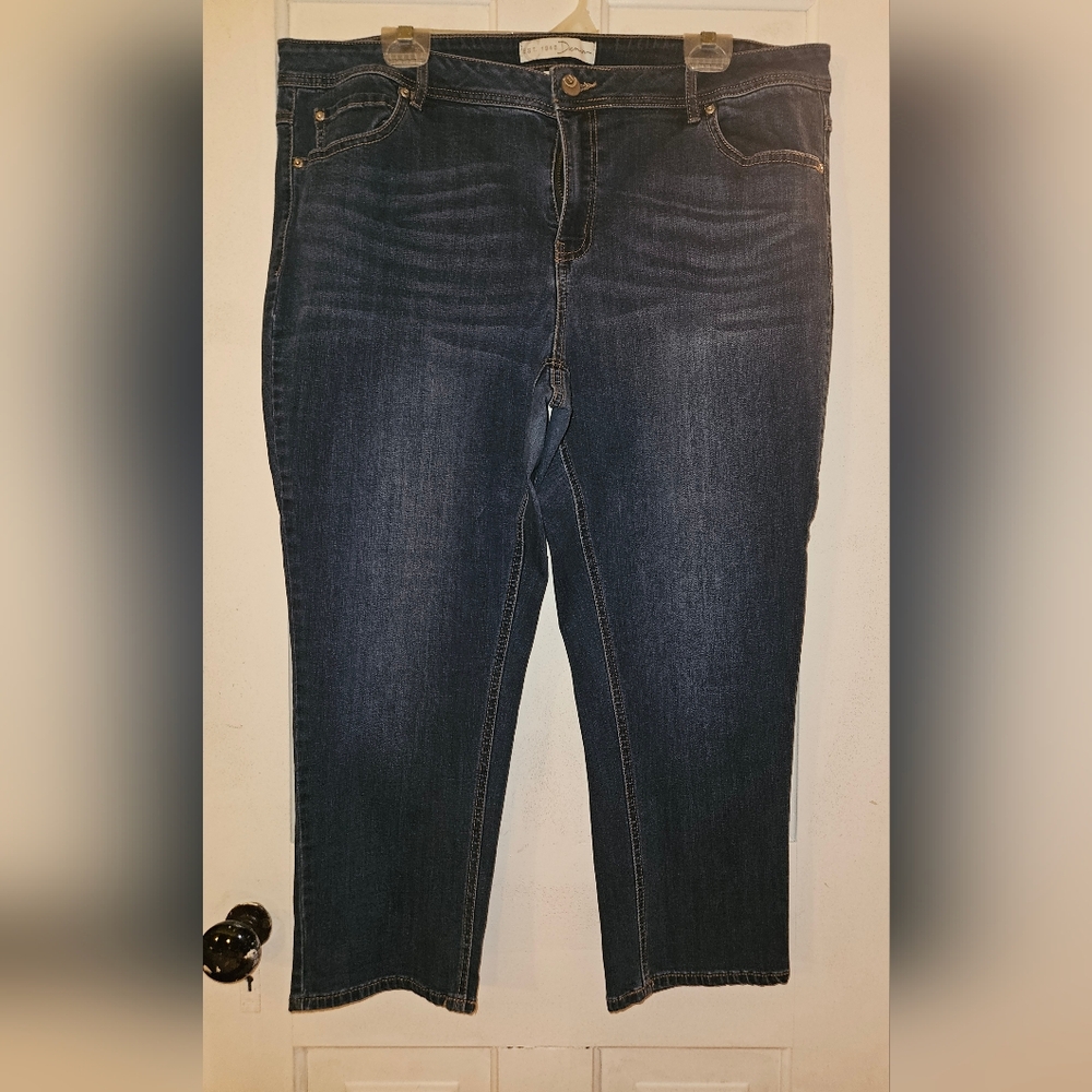 Cato denim capris